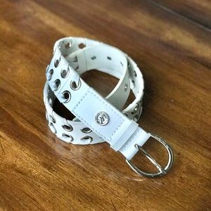 Michael Kors double grommet belt